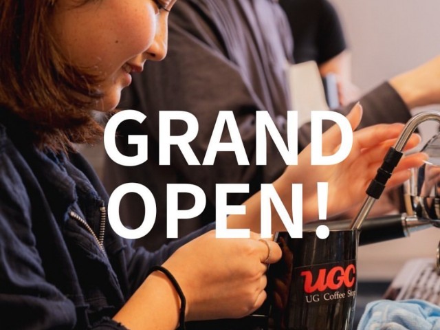 NEW SHOP OPEN!　1階「CREMA CAFE」