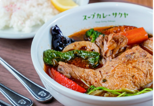 スープカレー サクヤの外観